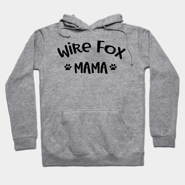 Wire Fox Terrier Mama Hoodie by Imp's Dog House